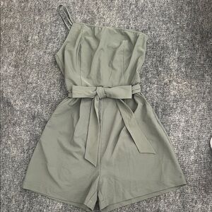Stylish Olive Green Romper
